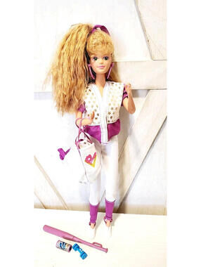 Barbie and the All Stars Midge Softball Star 1989 Doll Mattel 9360